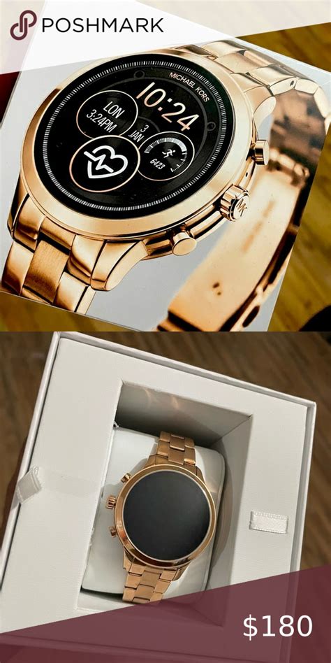 michael kors smartwatch model dw7m1|Gen 4 Runway Rose Gold.